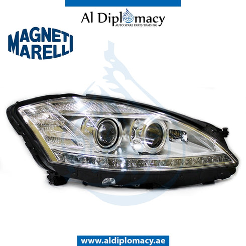 Right Headlight, BI Xenon, 711307023063 for Mercedes-Benz S Class W221 (2006-2013) models